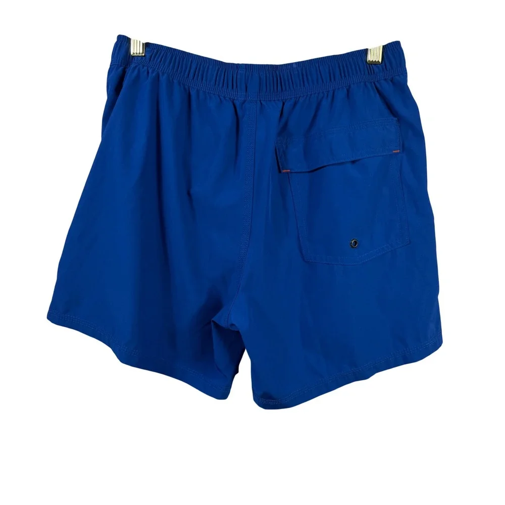 Saxx Oh Buoy 2N1 Swim Shorts Blue DropTemp Cooling Liner BallPark Pouch Mens M
